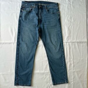 Levi’s 505 Men’s Regular Fit Jeans Blue Denim W36 L30 Stretch